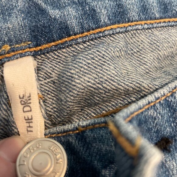 LAST PRICE Rag & Bone Dre Low Rise Slim Boyfriend Distressed Size 30 Blue Denim - Picture 15 of 16